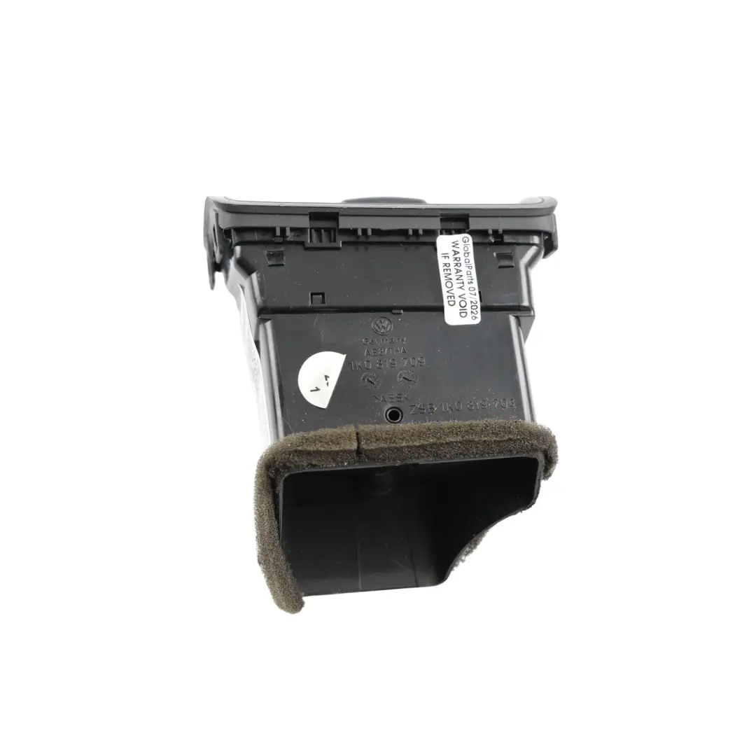 Volkswagen Golf 1K Mk5 Dashboard Air Vent Front Left N/S Grille Cover - SKU 1K0819703B - Part number 1K0819703B