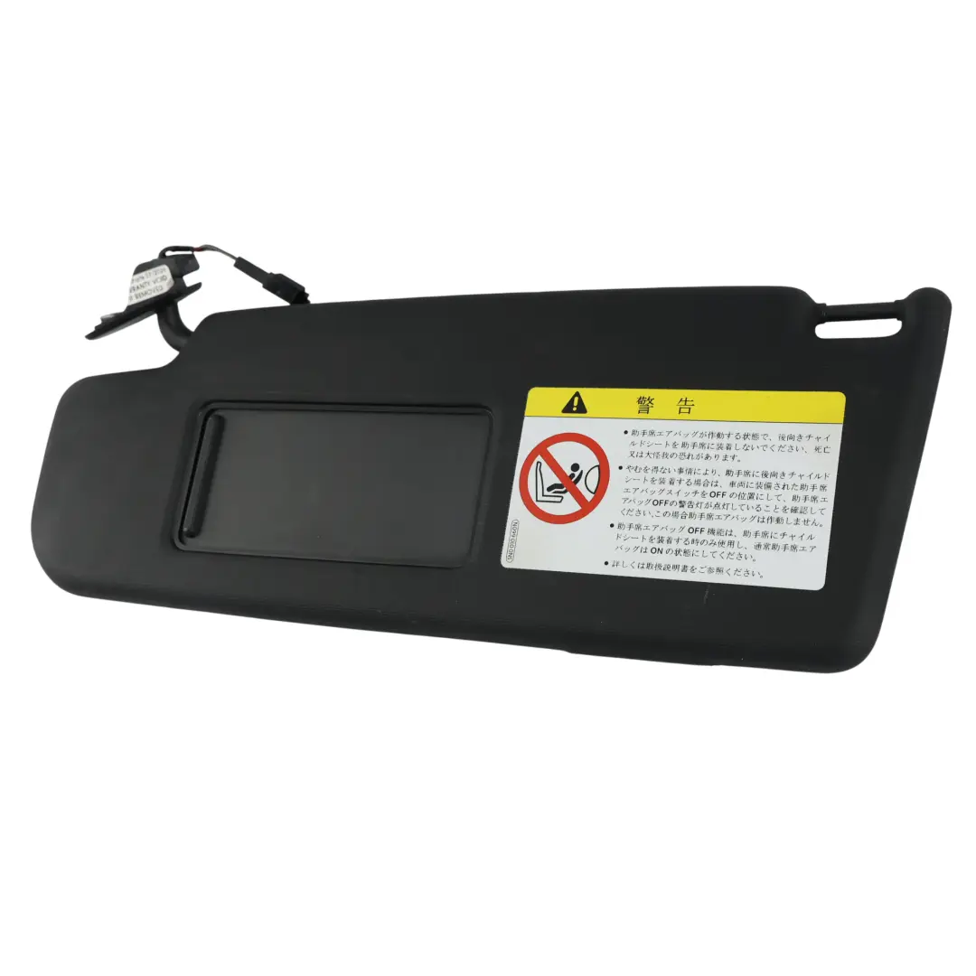 MK6 Parasole Specchio Illuminato Pannello Sinistro per Volkswagen Golf con numero di parte 1K0857551 Volkswagen Golf MK6 Parasole Specchio Illuminato Pannello Sinistro - SKU 1K0857551-4 - Numero di parte 1K0857551