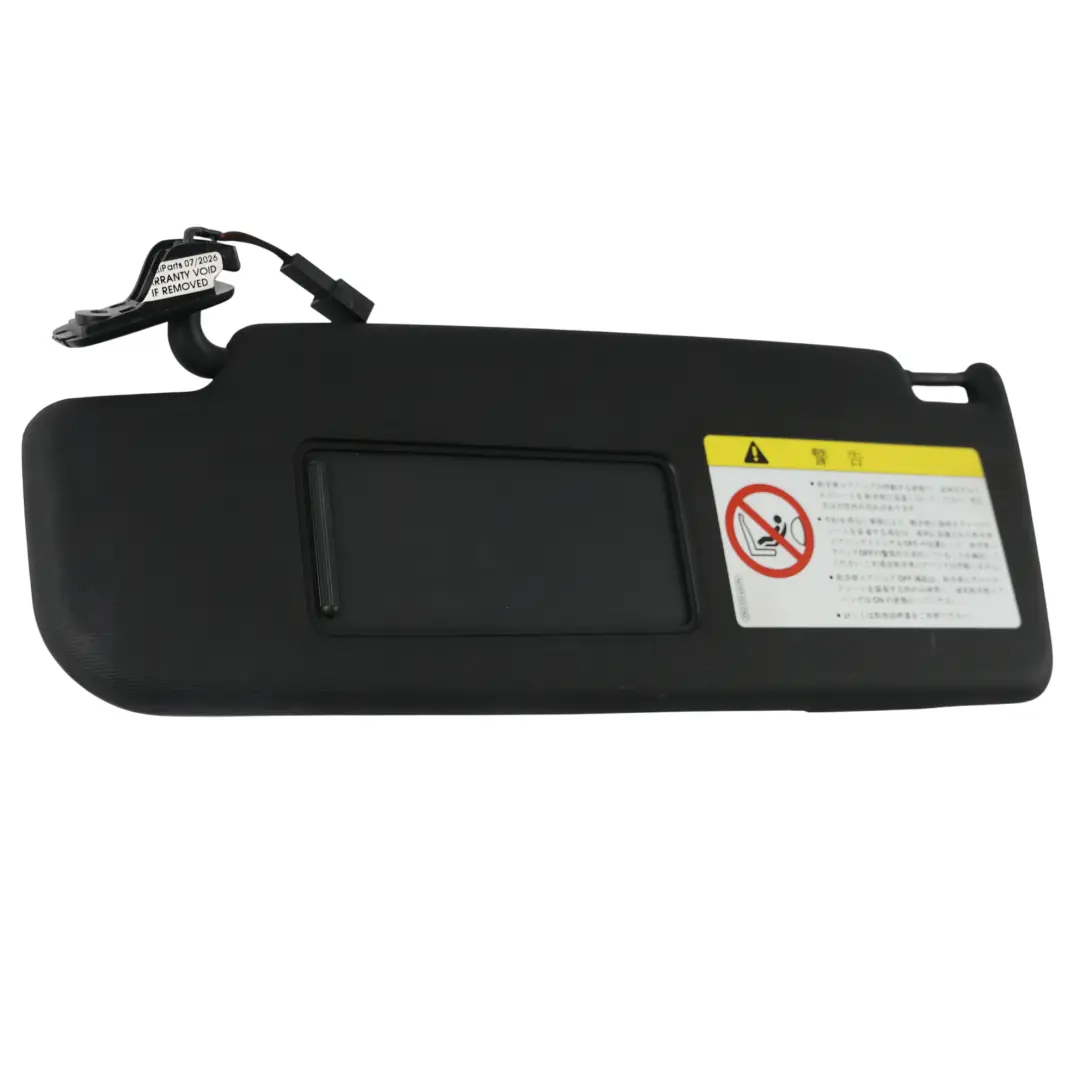Volkswagen Golf Mk6 Sun Visor Illuminated Mirror Cover Panel Left N/S - SKU 1K0857551-4 - Part number 1K0857551