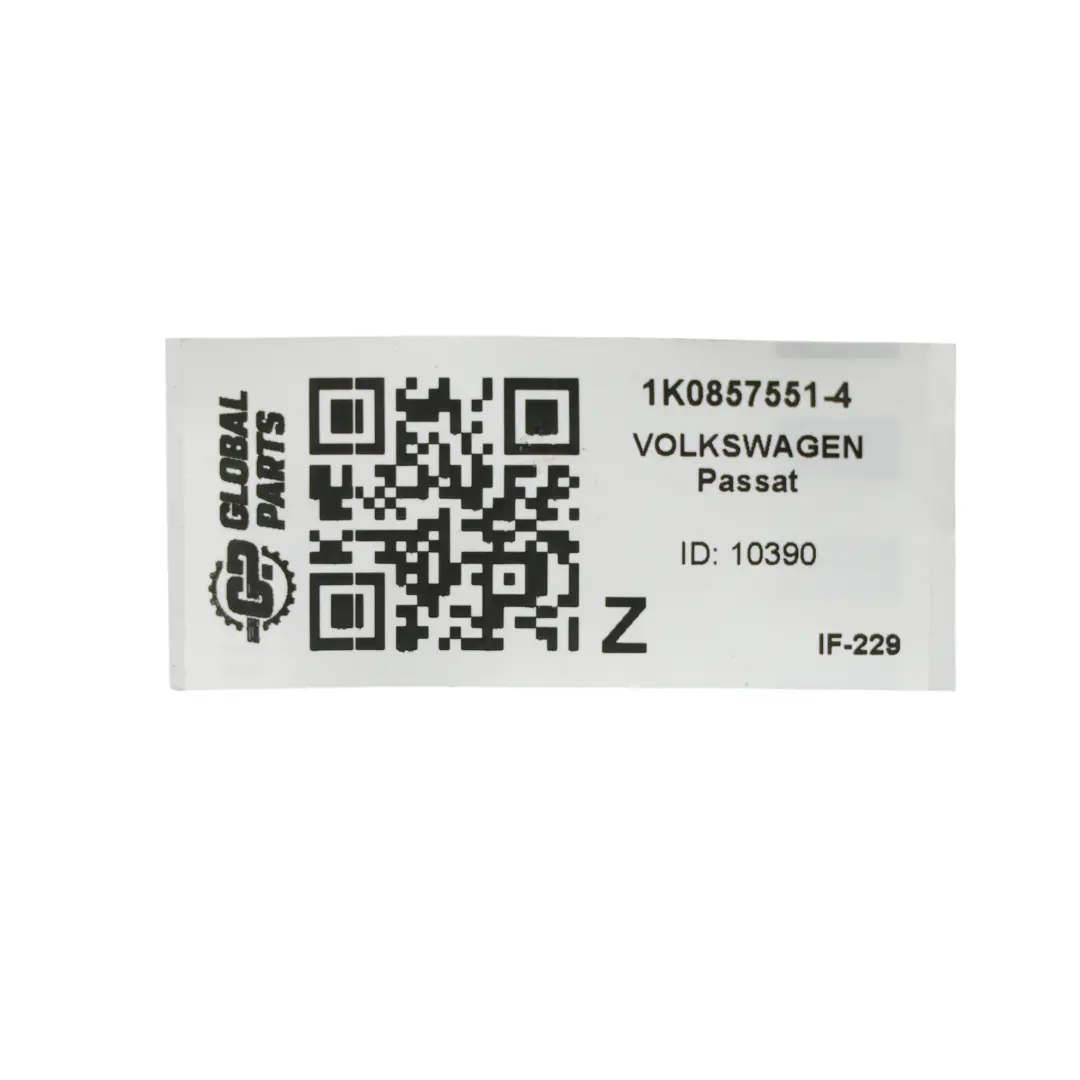 Volkswagen Golf MK6 Parasole Specchio Illuminato Pannello Sinistro - SKU 1K0857551-4 - Numero di parte 1K0857551