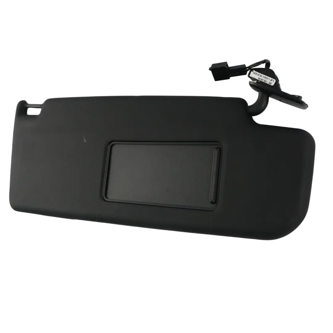 Volkswagen Golf Mk5 Mk6 Sun Visor Front Right O/S Black - SKU 1K0857552L - Part number 1K0857552L