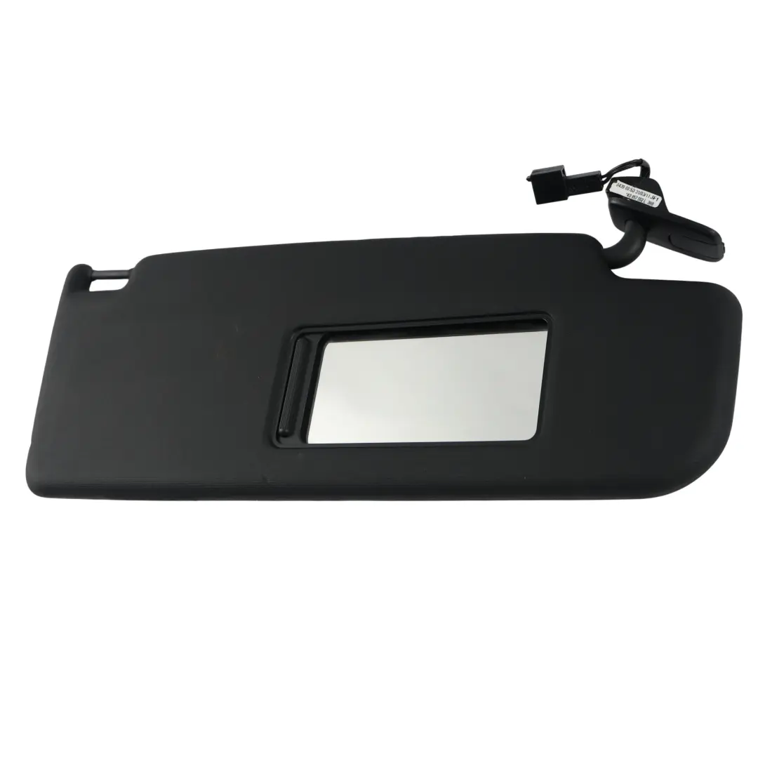 Volkswagen Golf Mk5 Mk6 Aletta Parasole Anteriore Destra Nera - SKU 1K0857552L - Numero di parte 1K0857552L