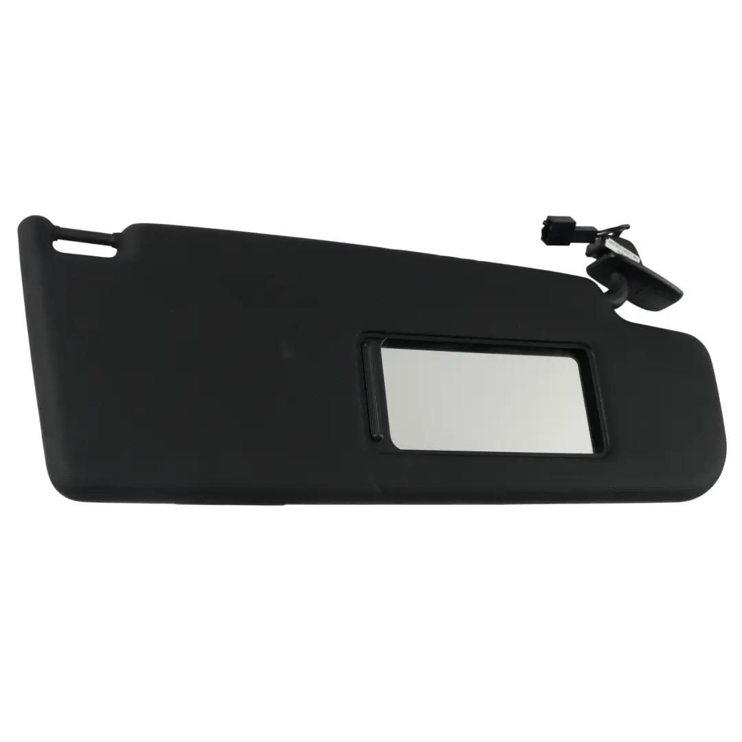 Volkswagen Golf Mk5 Mk6 Aletta Parasole Anteriore Destra Nera - SKU 1K0857552L - Numero di parte 1K0857552L