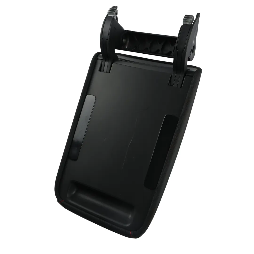 Volkswagen Golf Mk6 Centre Console Armrest Cloth Fabric Black Red Stitching - SKU 1K0864207E-2 - Part number 1K0864207E