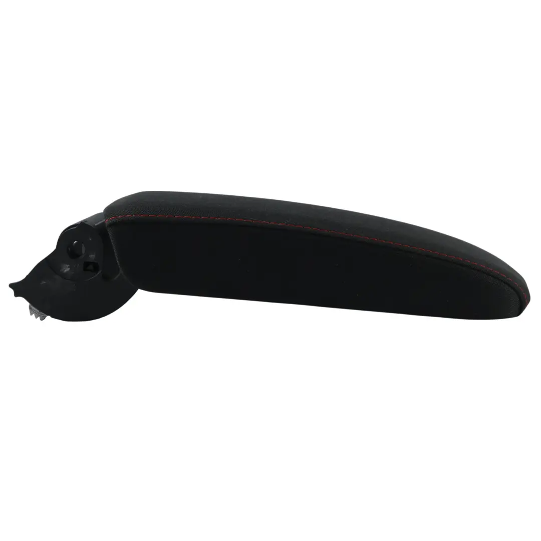 Volkswagen Golf MK6 Mittelkonsole Armlehne Stoff Schwarz Rote Nähte - SKU 1K0864207E-2 - Teilenummer 1K0864207E