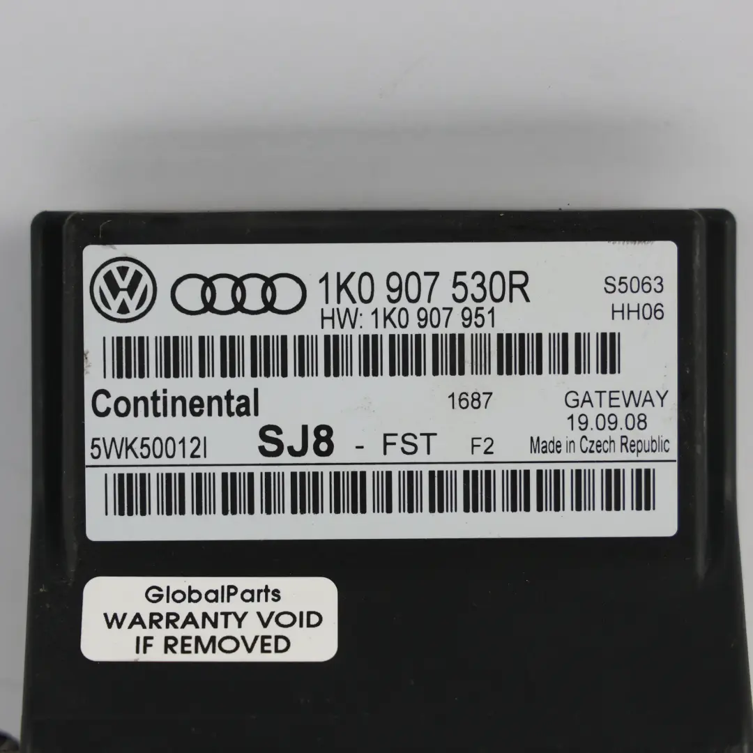 Volkswagen Tiguan 5N Modulo Centralina Gateway - SKU 1K0907530R - Numero di parte 1K0907530R
