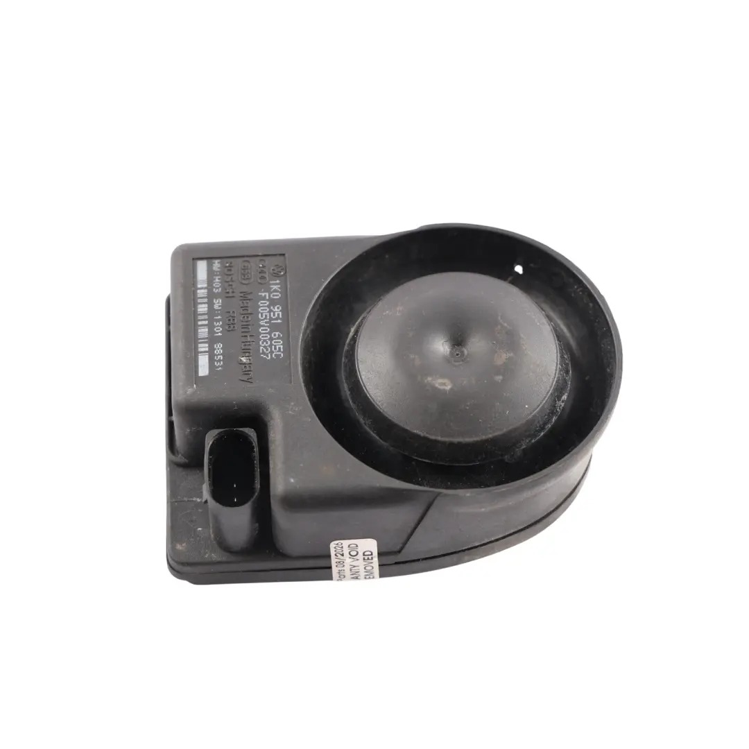 Alarm System Siren Anti-Theft Signal to VW Volkswagen Golf Audi Seat with Part number 1K0951605C VW Volkswagen Golf Audi Seat Alarm System Siren Anti-Theft Signal - SKU 1K0951605C - Part number 1K0951605C