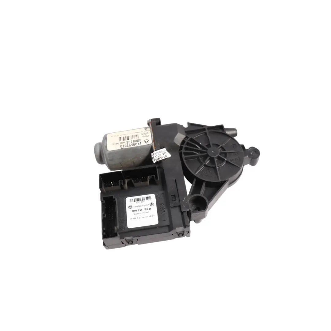 Mk5 Front Rear Door Window Motor Driver's Side to Volkswagen Golf with Part number 1K0959701G Volkswagen Golf Mk5 Front Rear Door Window Motor Driver's Side - SKU 1K0959701G - Part number 1K0959701G