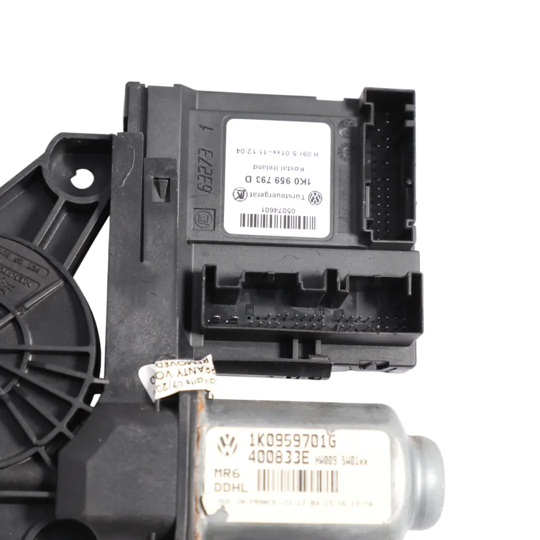 Mk5 Front Rear Door Window Motor Driver's Side to Volkswagen Golf with Part number 1K0959701G Volkswagen Golf Mk5 Front Rear Door Window Motor Driver's Side - SKU 1K0959701G - Part number 1K0959701G