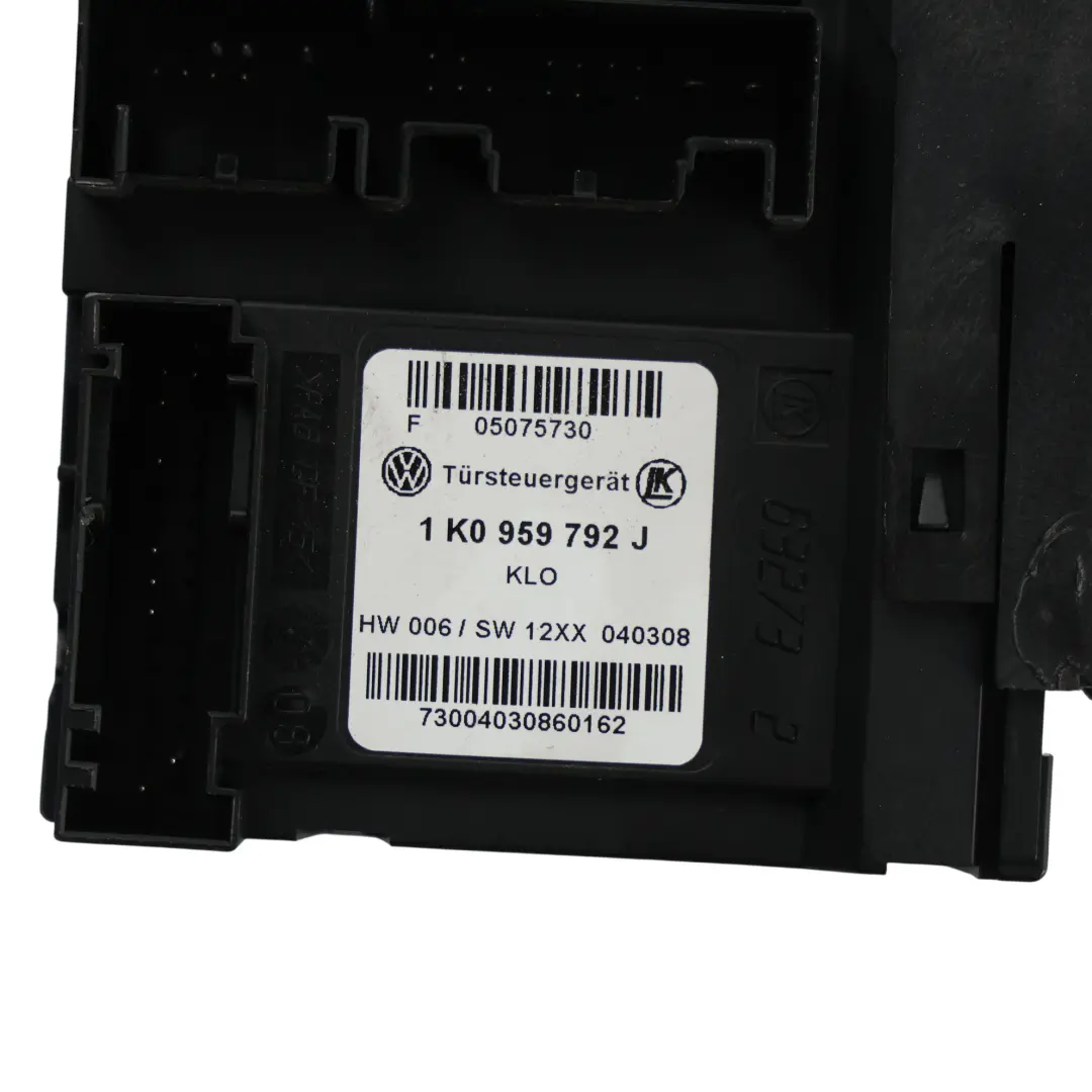 Skoda Octavia II Door Window Motor Regulator Front Left N/S - SKU 1K0959792J-1 - Part number 1K0959792J