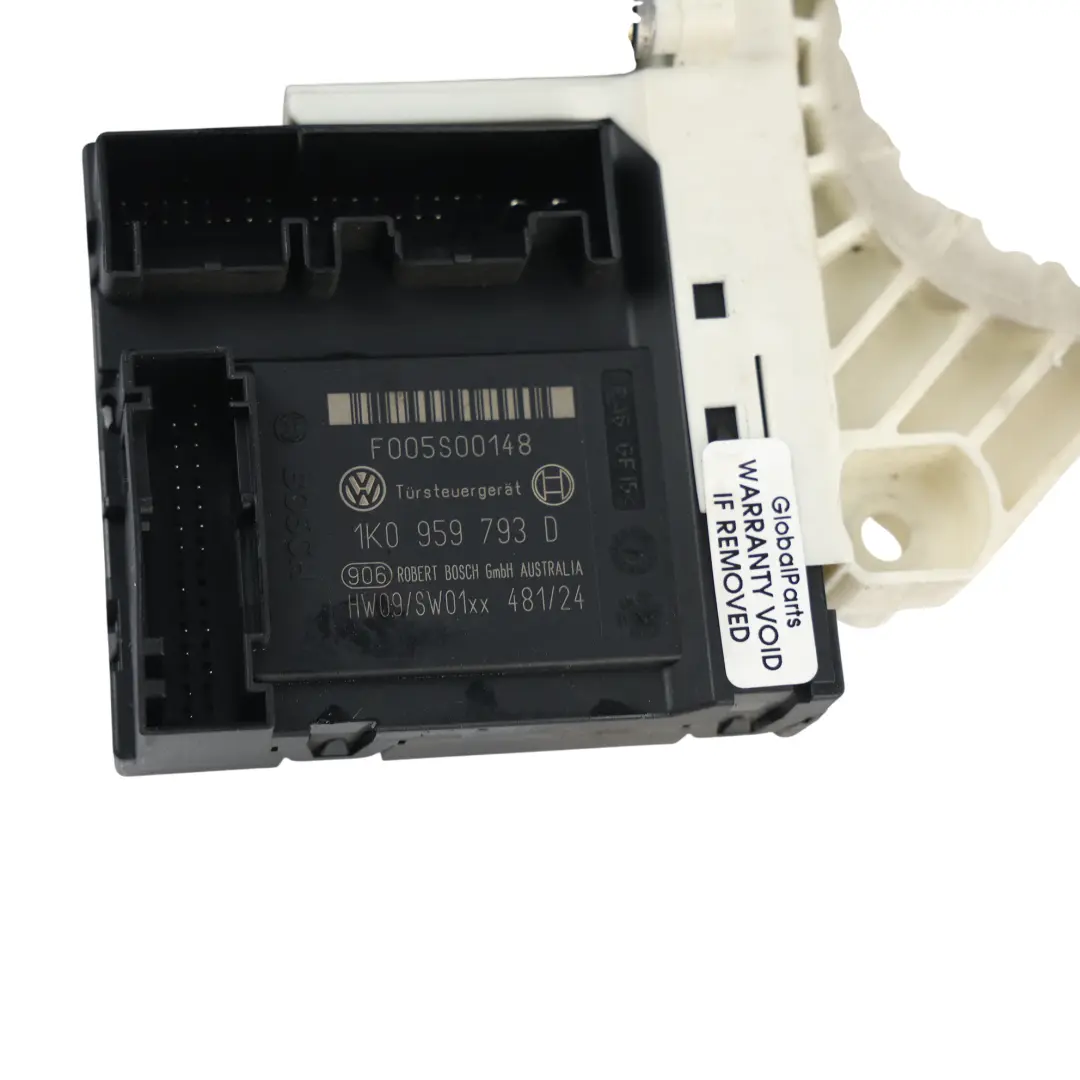 Volkswagen Golf Mk5 3Dr Front Door Window Regulator - SKU 1K3837402H - Part number 1K3837402H