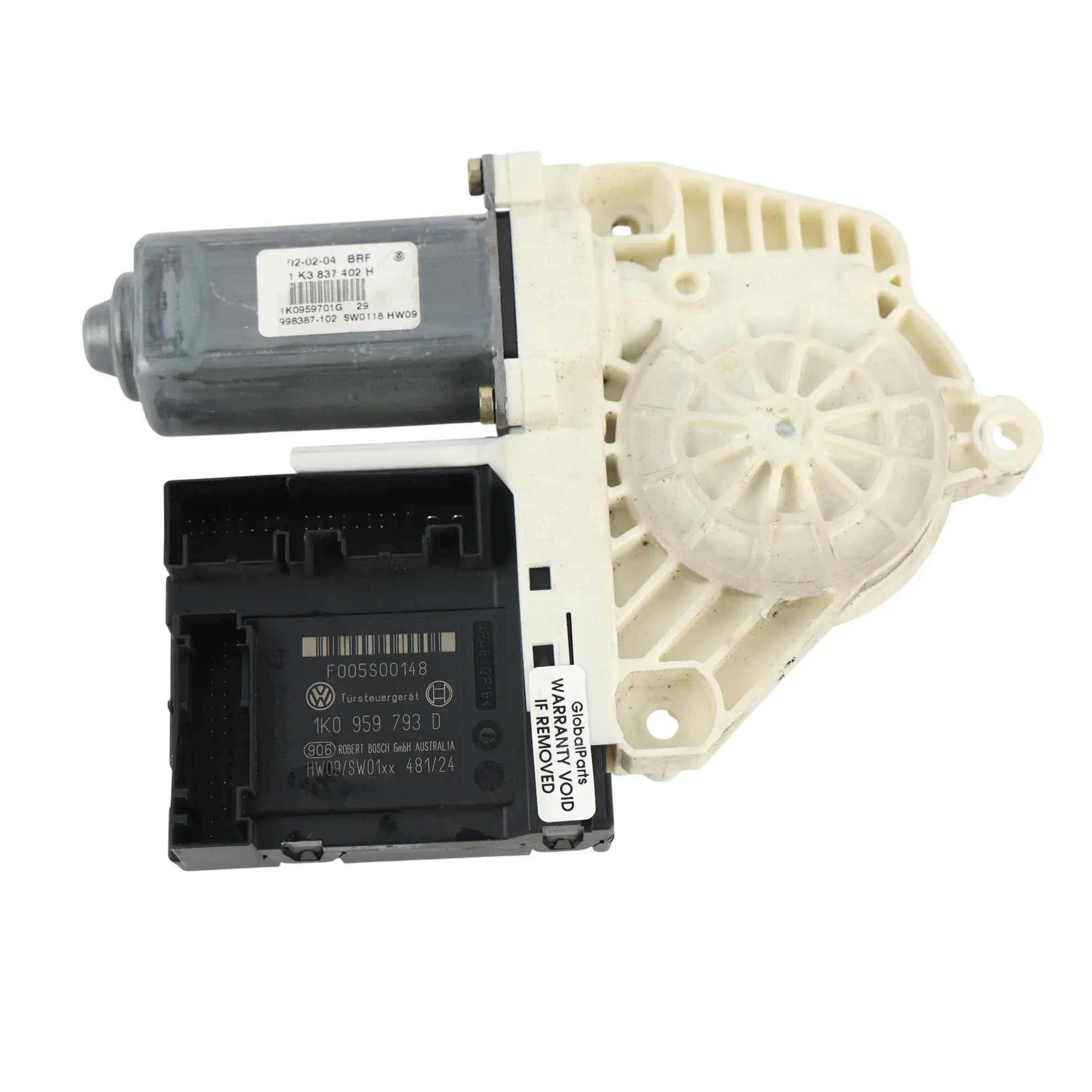 Volkswagen Golf Mk5 3-Türer Fensterheber Vorne 1K3837402H