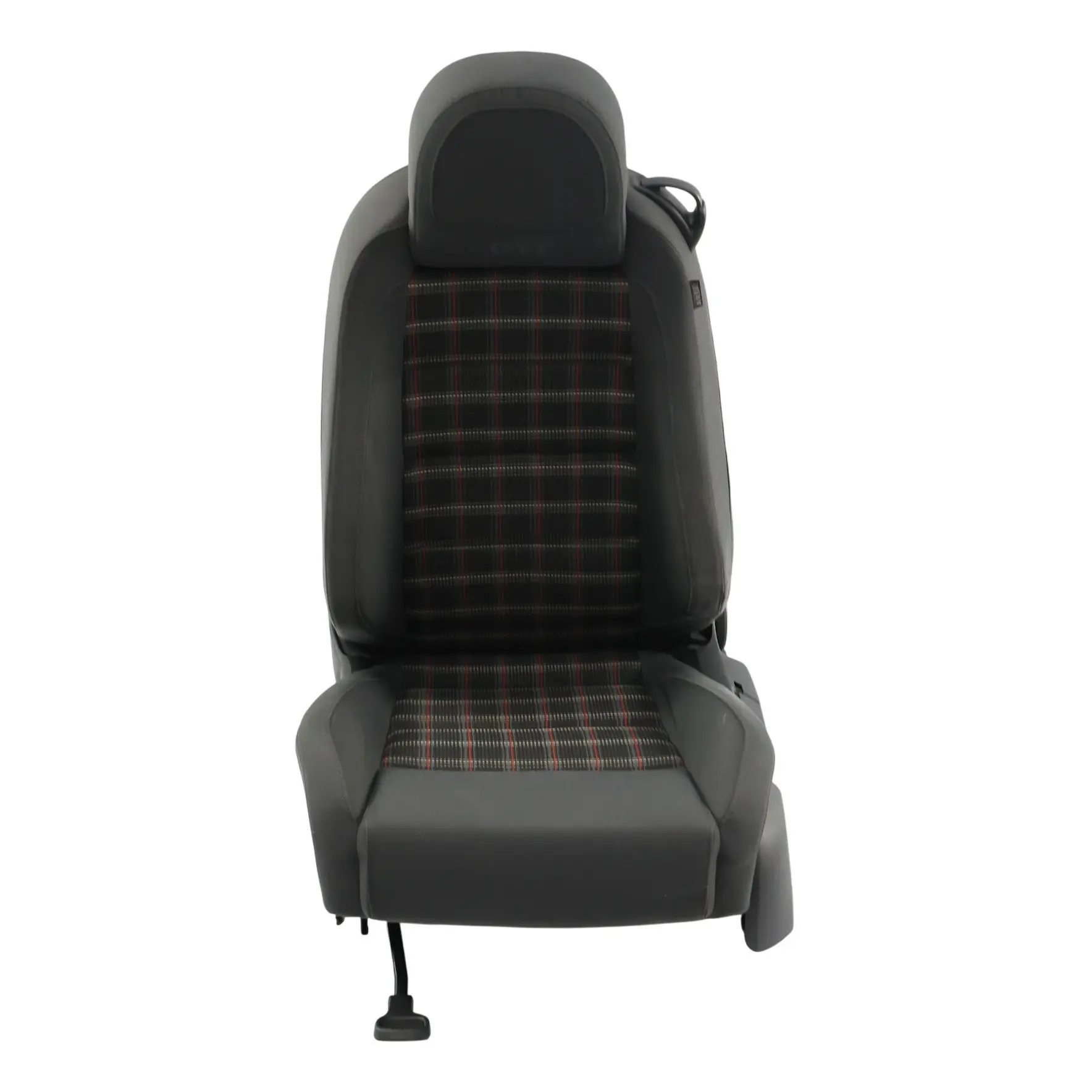 Volkswagen Golf Gti 1k Front Seat Left N/S Cloth Leather Anthracite Heated