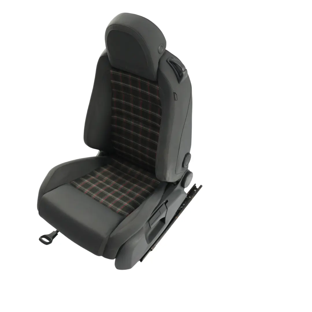 Volkswagen Golf Gti 1k Front Seat Left N/S Cloth Leather Anthracite Heated - SKU 1K3881805HJ-2 - Part number 1K3881805HJ