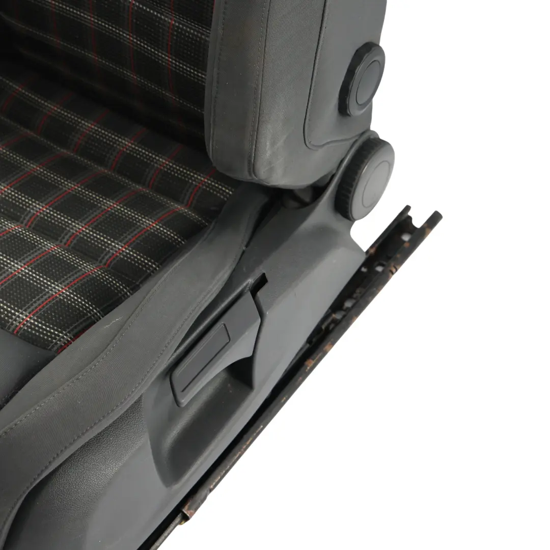 Volkswagen Golf Gti 1k Front Seat Left N/S Cloth Leather Anthracite Heated - SKU 1K3881805HJ-2 - Part number 1K3881805HJ