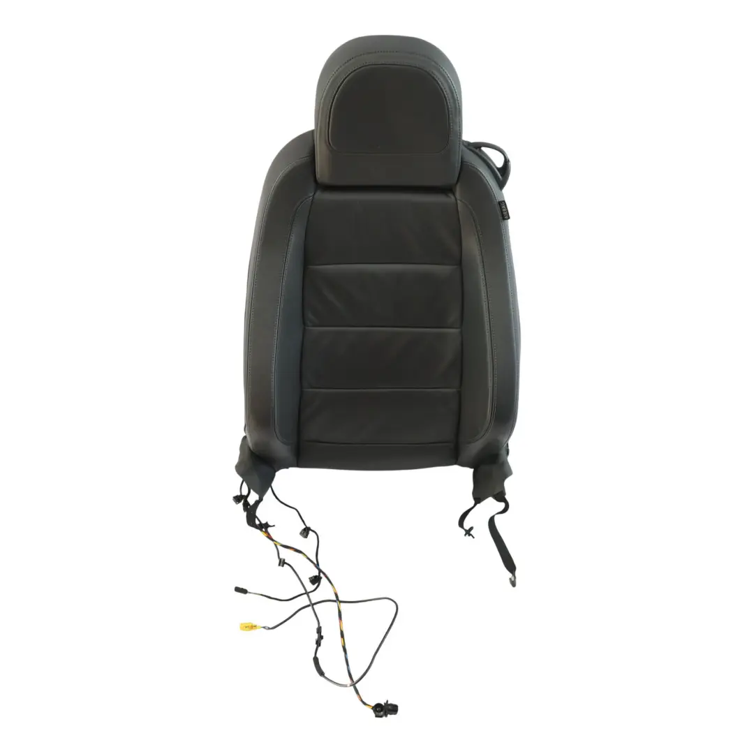 Volkswagen Golf Mk5 GTI Oparcie Fotela Lewy Przód Podgrzewane Czarna Skóra - SKU 1K3881805TH - Numer Części 1K3881805TH