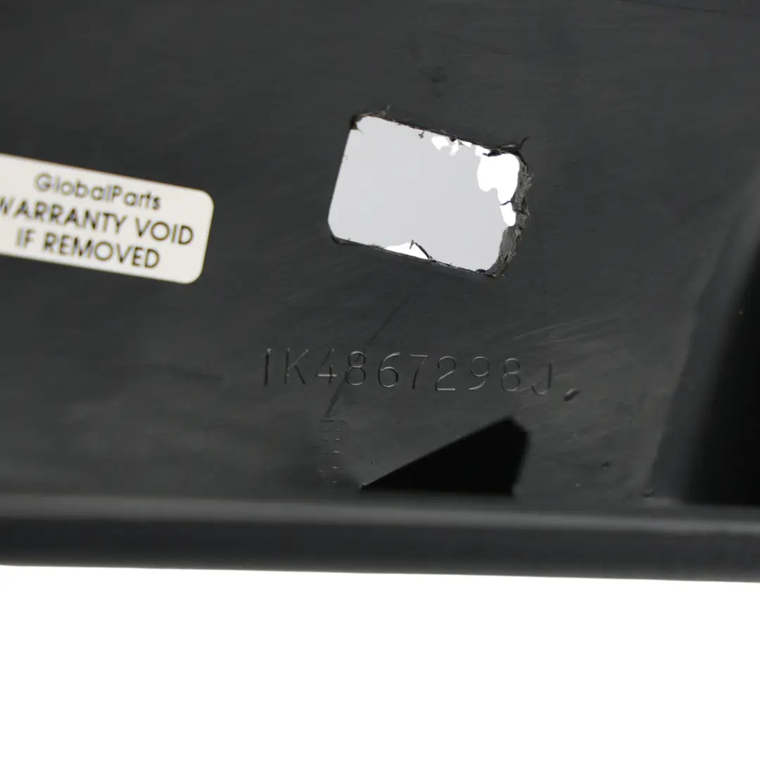 VW Golf Mk5 GTD 5K B Pillar Trim Lower Panel Cover Right O/S Black - SKU 1K4867298J - Part number 1K4867298J