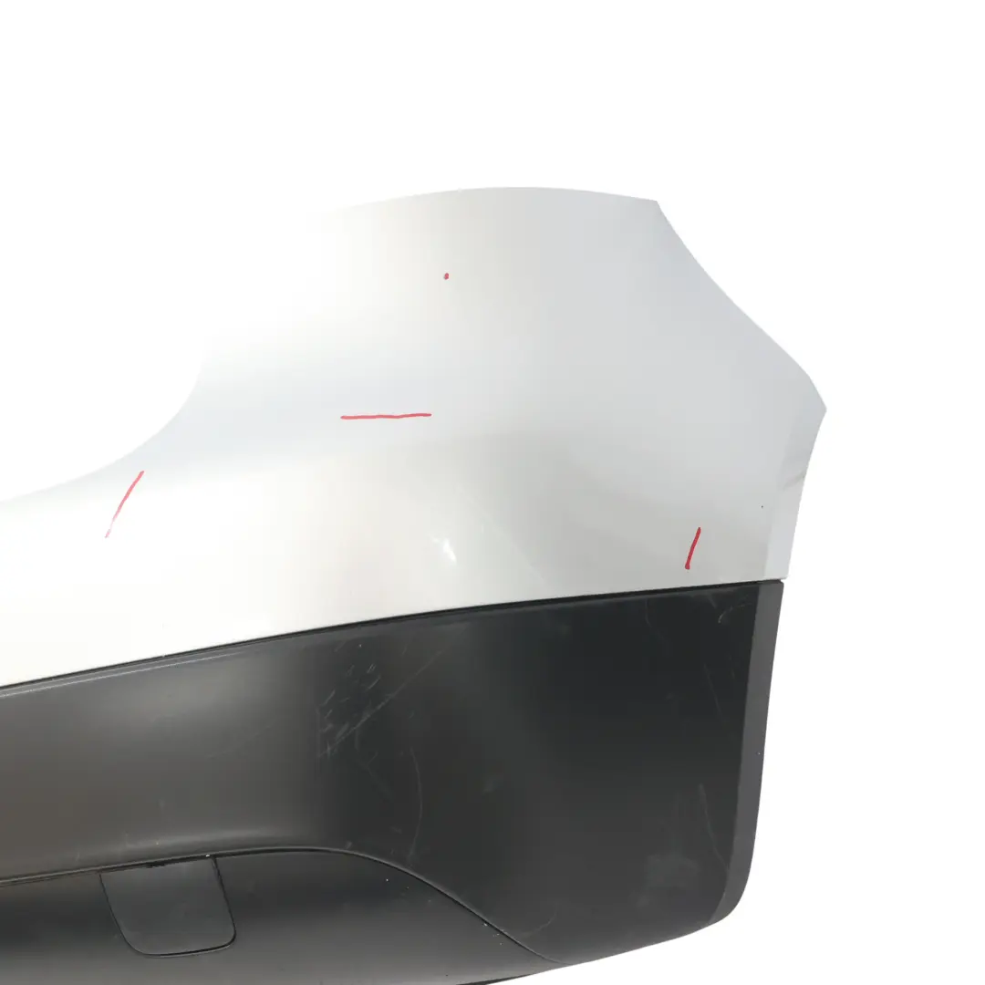 Volkswagen VW Golf Mk5 Bumper Rear Trim Panel Cover Reflex Silver Metallic - A7W - SKU 1K6807417-RES - Part number 1K6807417
