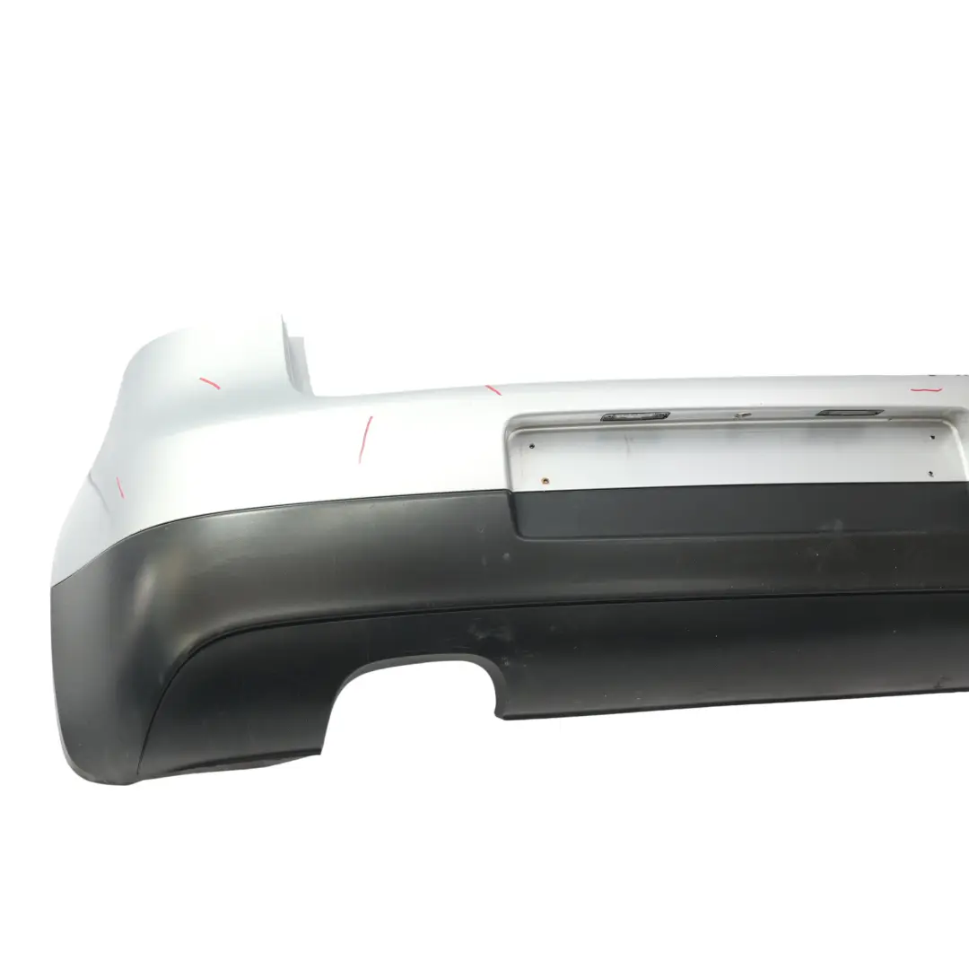 Volkswagen VW Golf Mk5 Bumper Rear Trim Panel Cover Reflex Silver Metallic - A7W - SKU 1K6807417-RES - Part number 1K6807417