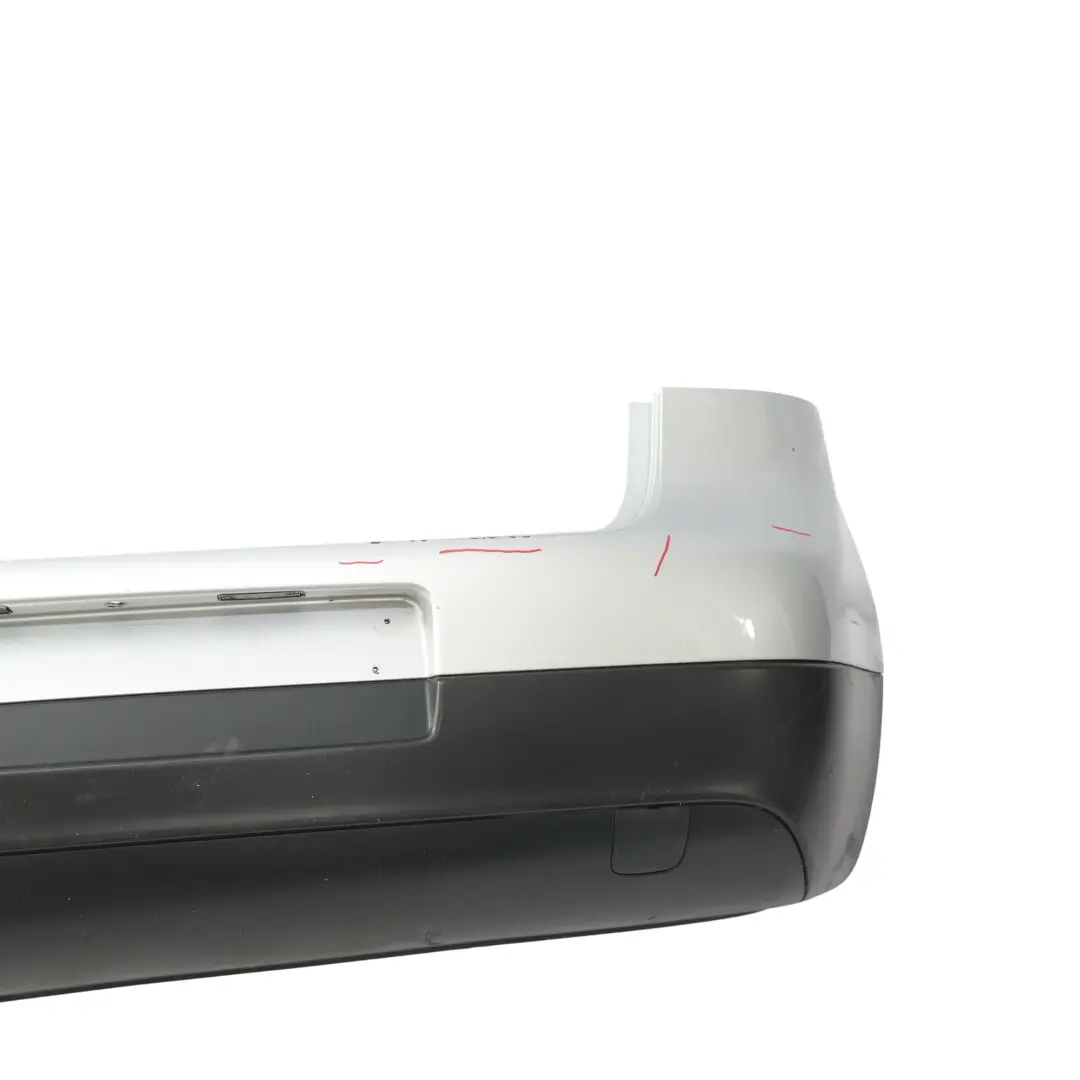 Volkswagen VW Golf Mk5 Bumper Rear Trim Panel Cover Reflex Silver Metallic - A7W - SKU 1K6807417-RES - Part number 1K6807417