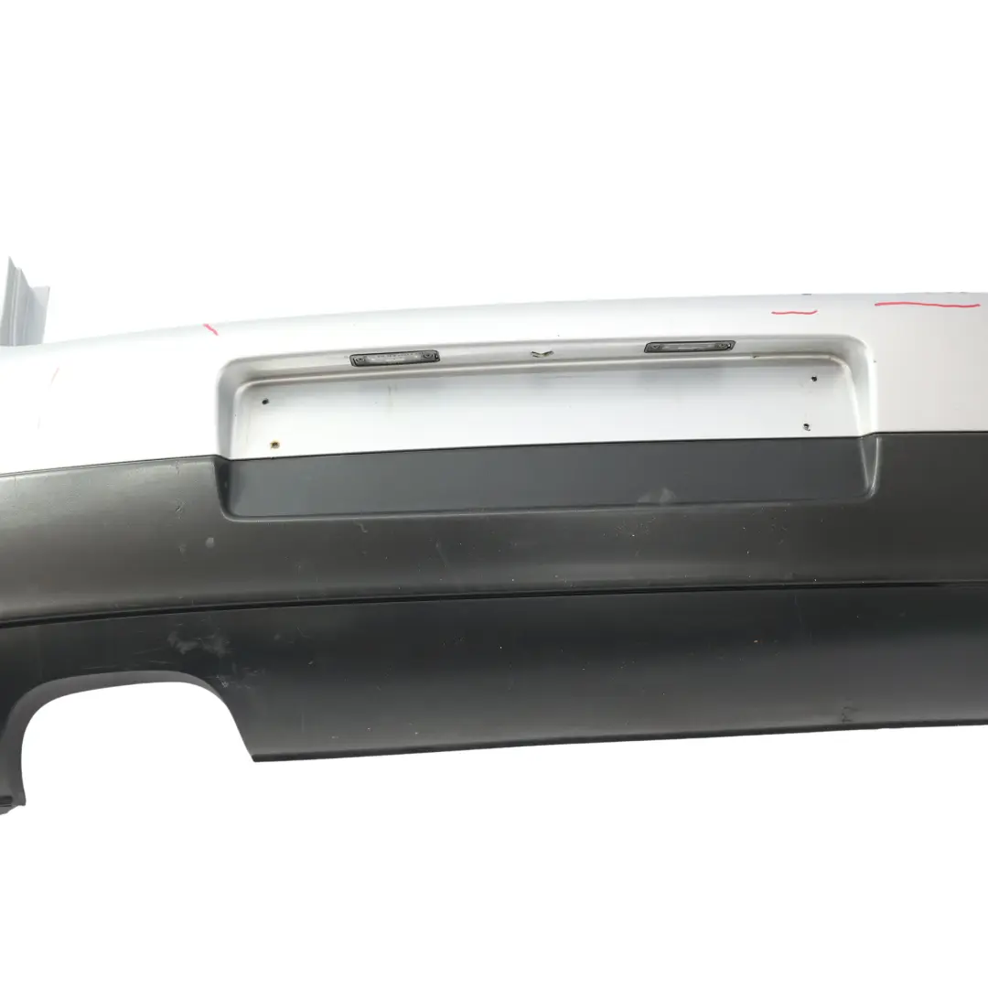 Volkswagen VW Golf Mk5 Bumper Rear Trim Panel Cover Reflex Silver Metallic - A7W - SKU 1K6807417-RES - Part number 1K6807417