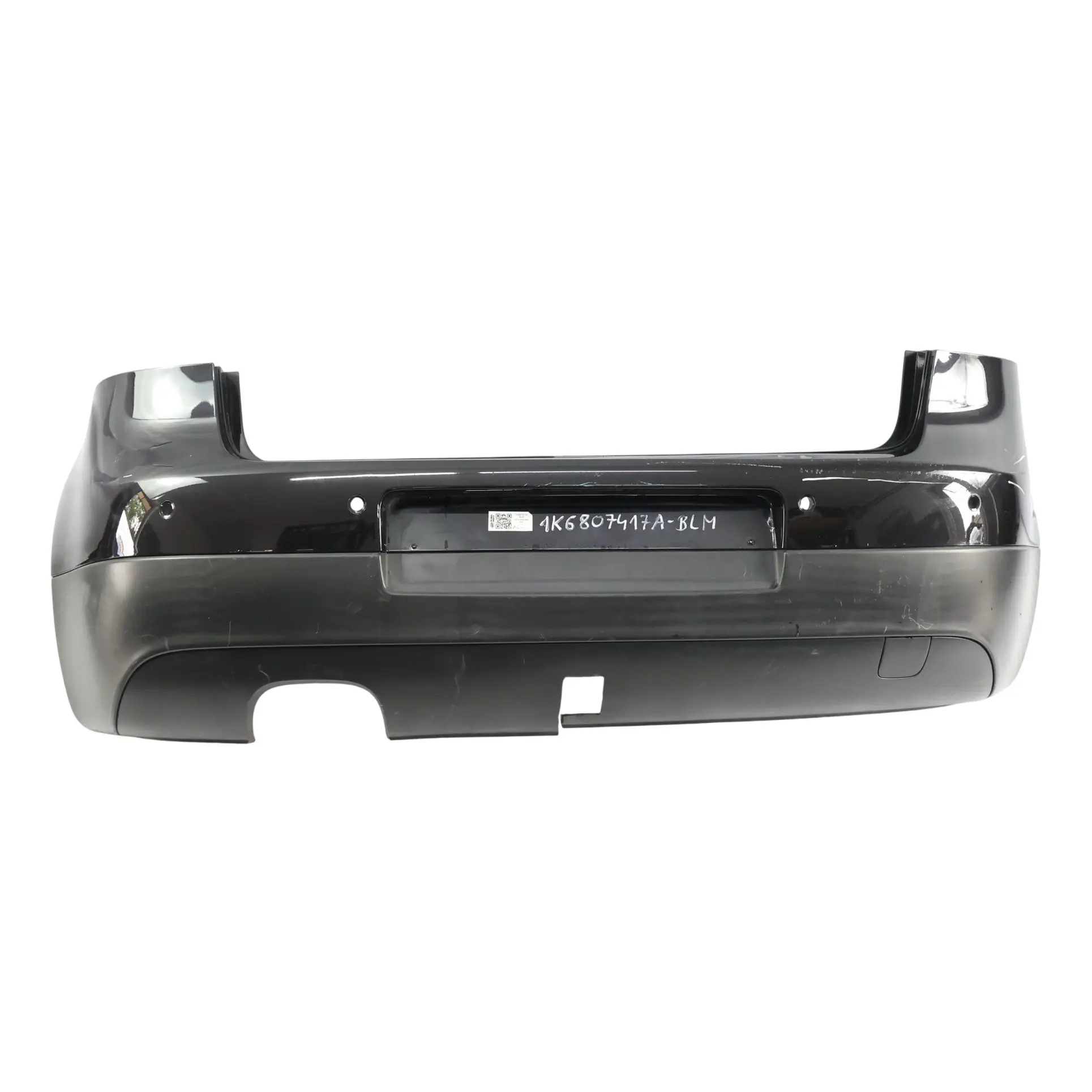 Volkswagen VW Golf Mk5 Bumper Rear Trim Panel Cover Black Magic Pearl - C9Z