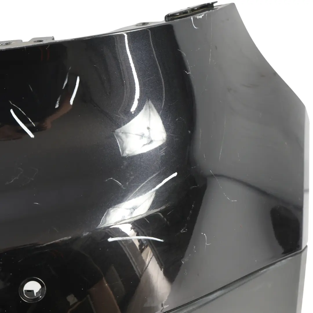Volkswagen VW Golf Mk5 Bumper Rear Trim Panel Cover Black Magic Pearl - C9Z - SKU 1K6807417A-BLM - Part number 1K6807417A