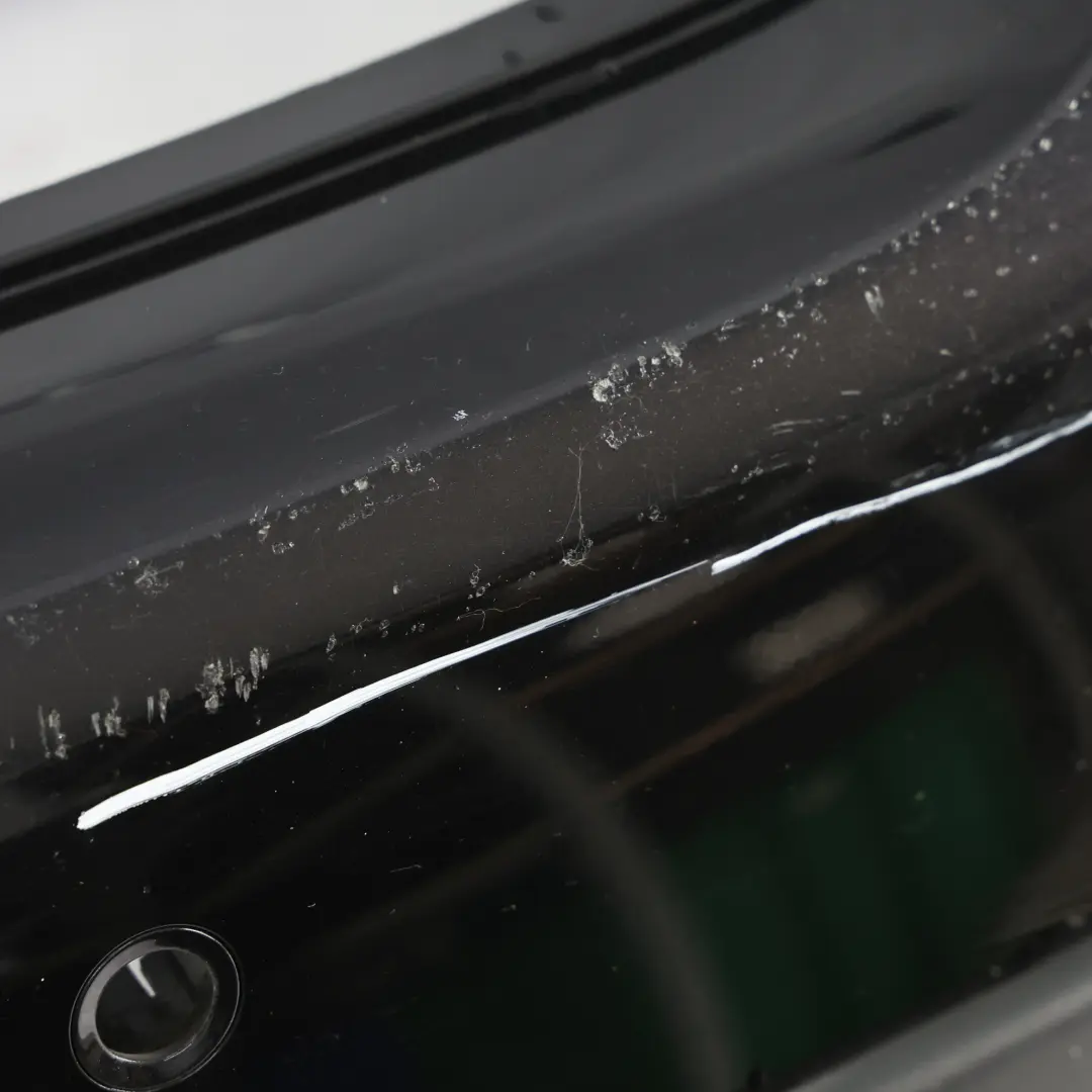 Mk5 Bumper Rear Trim Panel Cover Black Magic Pearl - C9Z to Volkswagen VW Golf with Part number 1K6807417A Volkswagen VW Golf Mk5 Bumper Rear Trim Panel Cover Black Magic Pearl - C9Z - SKU 1K6807417A-BLM - Part number 1K6807417A