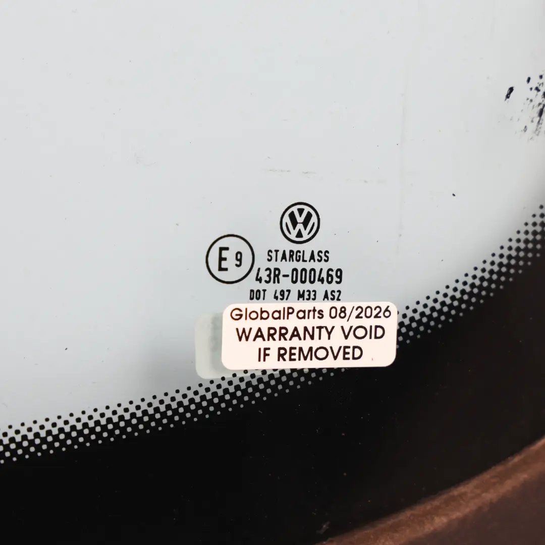 Volkswagen Golf Mk5 3Dr Window Glass Fixed AS2 Rear Left N/S - SKU 1K6845041L - Part number 1K6845041L