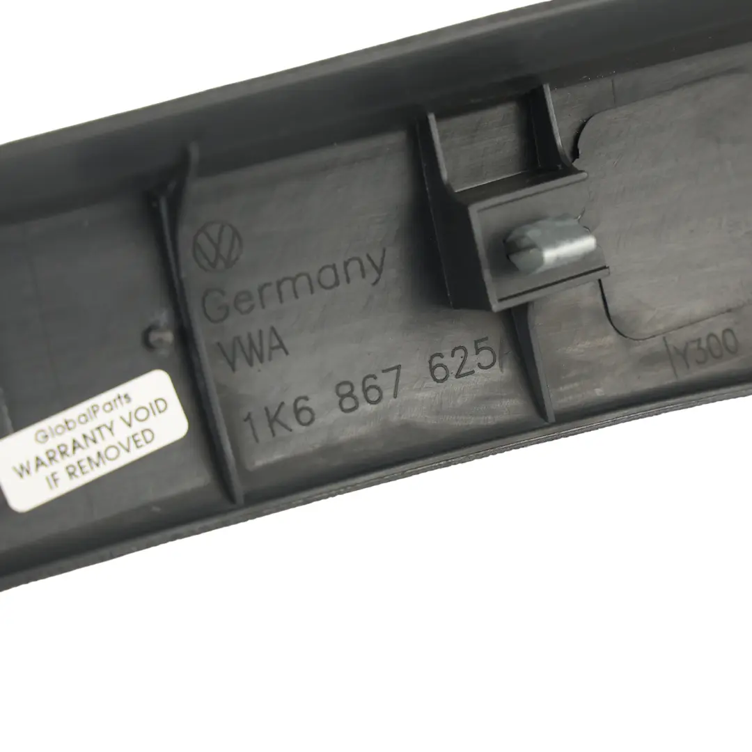 Volkswagen Golf Mk5 Boot Trunk Compartment Trim Panel Cover Strip - SKU 1K6867625A - Part number 1K6867625A
