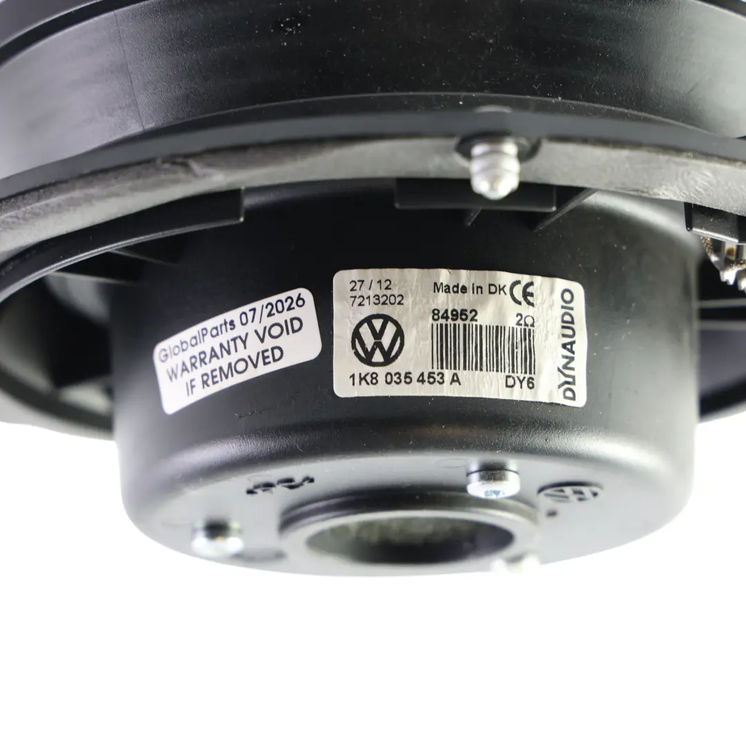 Volkswagen Golf MK7 Scirocco MK3 Lautsprecher Hinten Tür Links Rechts - SKU 1K8035453A - Teilenummer 1K8035453A