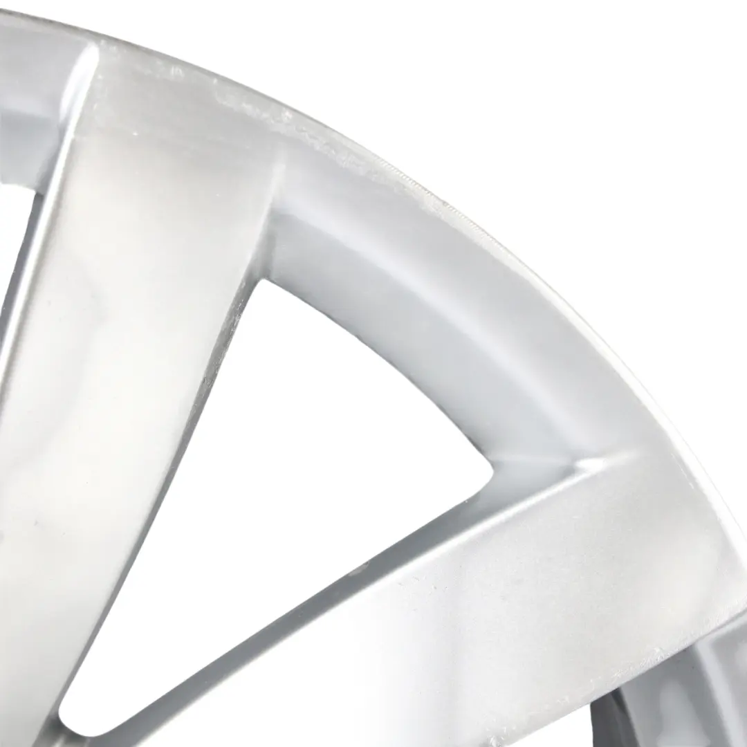 Volkswagen Scirocco Silver Alloy Wheel Rim 19" 8J ET:41 5x112 Lugano - SKU 1K8601025C-1 - Part number 1K8601025C