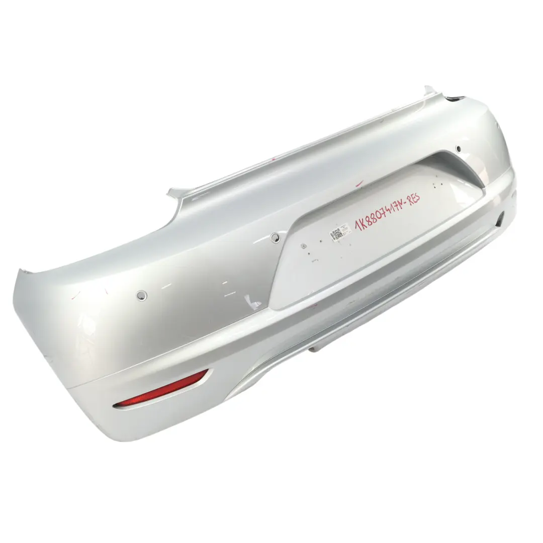 Volkswagen Scirocco MK3 Zderzak Tylny PDC Reflex Silver Srebrny Metalik A7W - SKU 1K8807417N-RES - Numer Części 1K8807417N