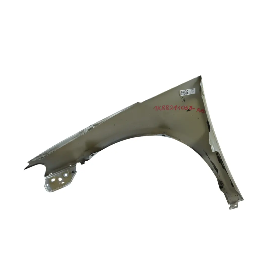 Mk3 Side Panel Front Right O/S Wing Fender Reflex Silver - A7W to VW Scirocco with Part number 1K8821106B VW Scirocco Mk3 Side Panel Front Right O/S Wing Fender Reflex Silver - A7W - SKU 1K8821106B-RES - Part number 1K8821106B