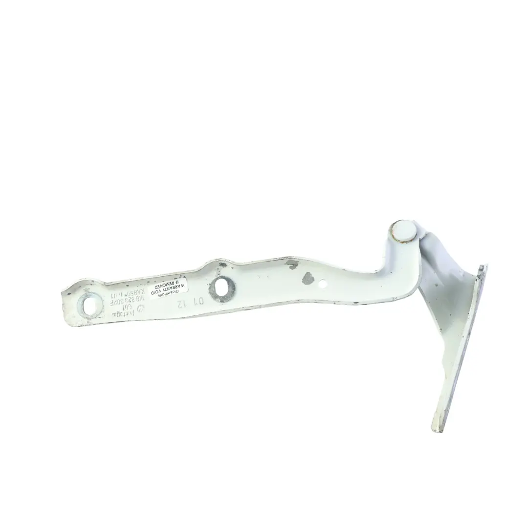 Volkswagen Scirocco Mk3 Front Bonnet Hood Hinge Left N/S Candy White - B9A / F9E - SKU 1K8823302F-CAN - Part number 1K8823302F