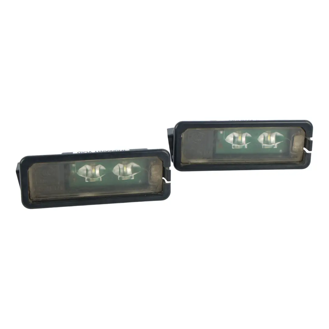Mk5 LED Licence Plate Light Set X2 to Porsche Boxster 982 Golf Mk7 Polo with Part number 1K8943021C Porsche Boxster 982 Golf Mk7 Polo Mk5 LED Licence Plate Light Set X2 - SKU 1K8943021C-1 - Part number 1K8943021C