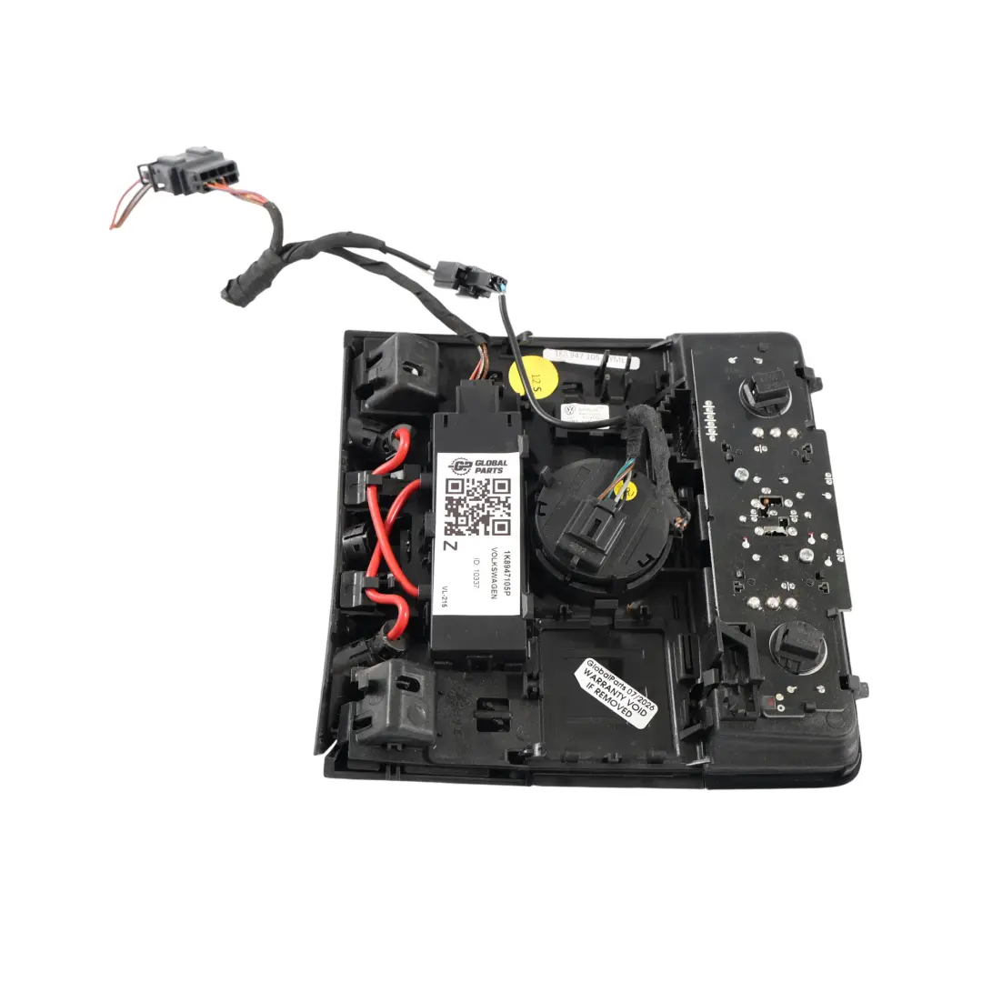 Volkswagen Scirocco Mk3 Interior Map Reading Light Black - SKU 1K8947105P - Part number 1K8947105P