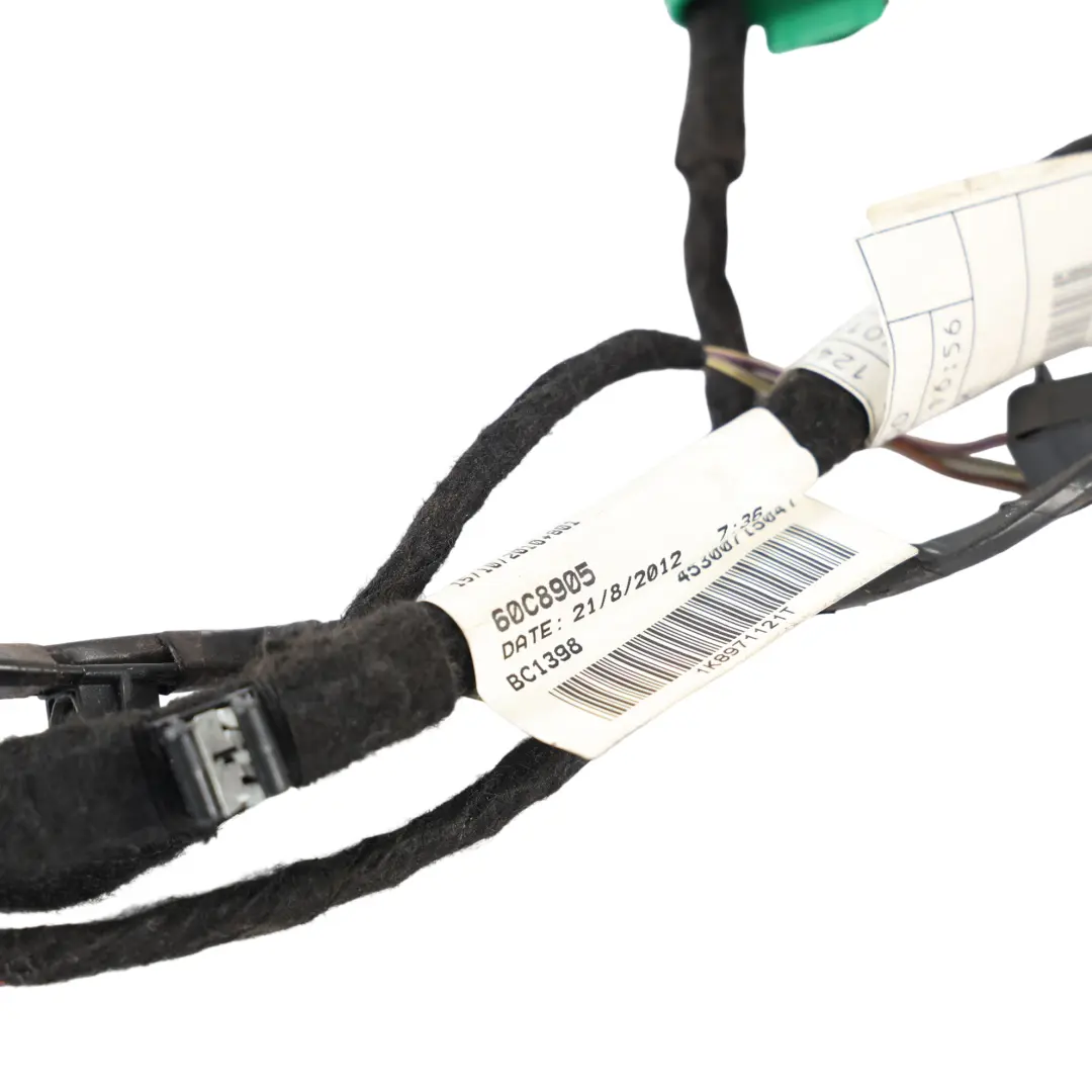 VW Scirocco Mk3 Door Digital Sound System Wiring Loom Passenger Side - SKU RHD-1K8971121T - Part number 1K8971121T