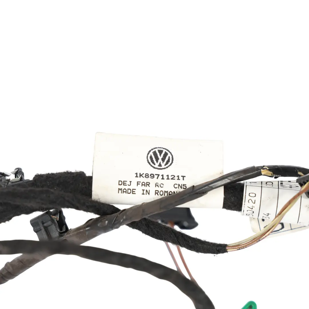 Mk3 Door Digital Sound System Wiring Loom Passenger Side to VW Scirocco with Part number 1K8971121T VW Scirocco Mk3 Door Digital Sound System Wiring Loom Passenger Side - SKU RHD-1K8971121T - Part number 1K8971121T