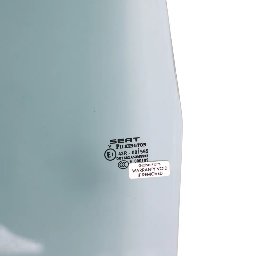 1P Mk2 FR Rear Door Window Glass Glazing AS3 Left N/S to Seat Leon with Part number 1P0845205D Seat Leon 1P Mk2 FR Rear Door Window Glass Glazing AS3 Left N/S - SKU 1P0845205D - Part number 1P0845205D