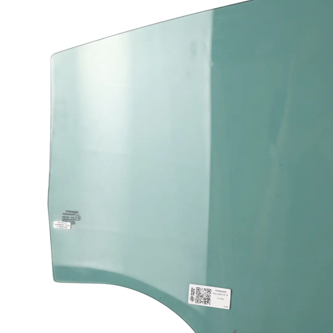 1P Mk2 FR Rear Door Window Glass Glazing AS3 Left N/S to Seat Leon with Part number 1P0845205D Seat Leon 1P Mk2 FR Rear Door Window Glass Glazing AS3 Left N/S - SKU 1P0845205D - Part number 1P0845205D