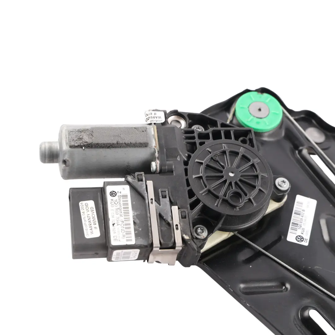 1F Window Glass Regulator Lifter Rear Right O/S to Volkswagen VW Eos with Part number 1Q0839402B Volkswagen VW Eos 1F Window Glass Regulator Lifter Rear Right O/S - SKU 1Q0839402B - Part number 1Q0839402B