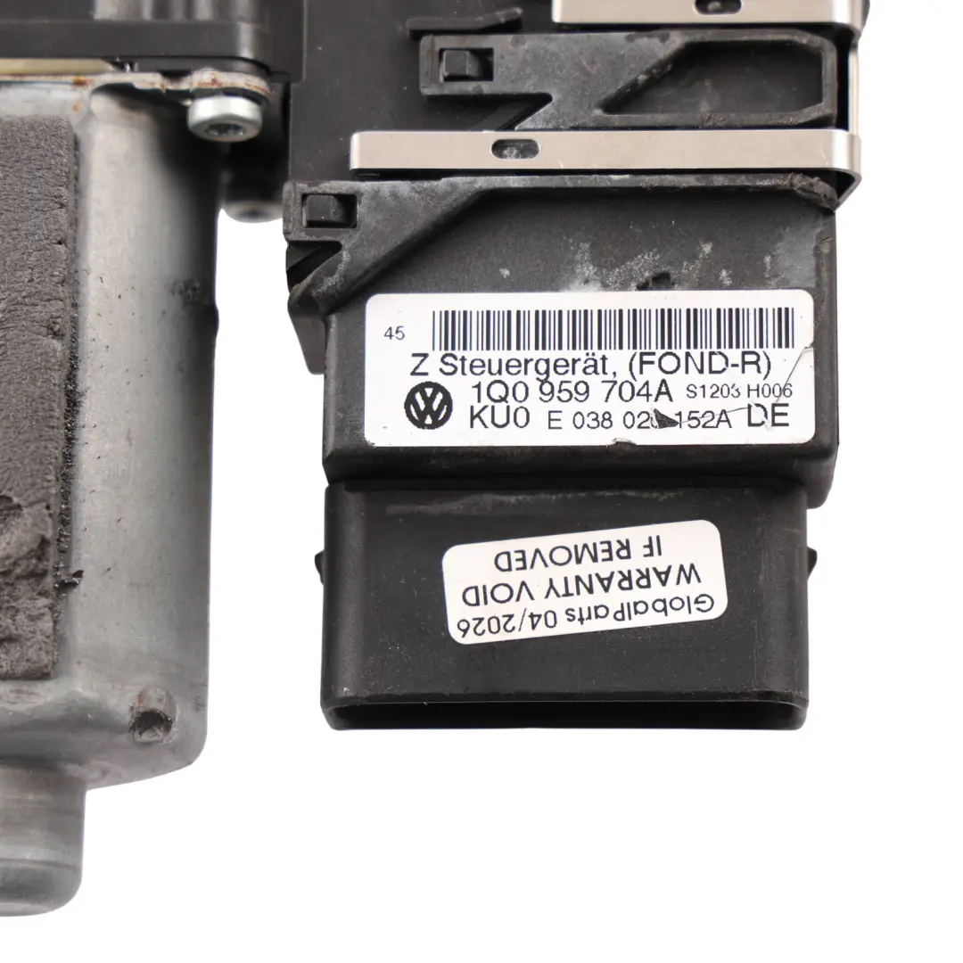 Volkswagen VW Eos 1F Window Glass Regulator Lifter Rear Right O/S - SKU 1Q0839402B - Part number 1Q0839402B