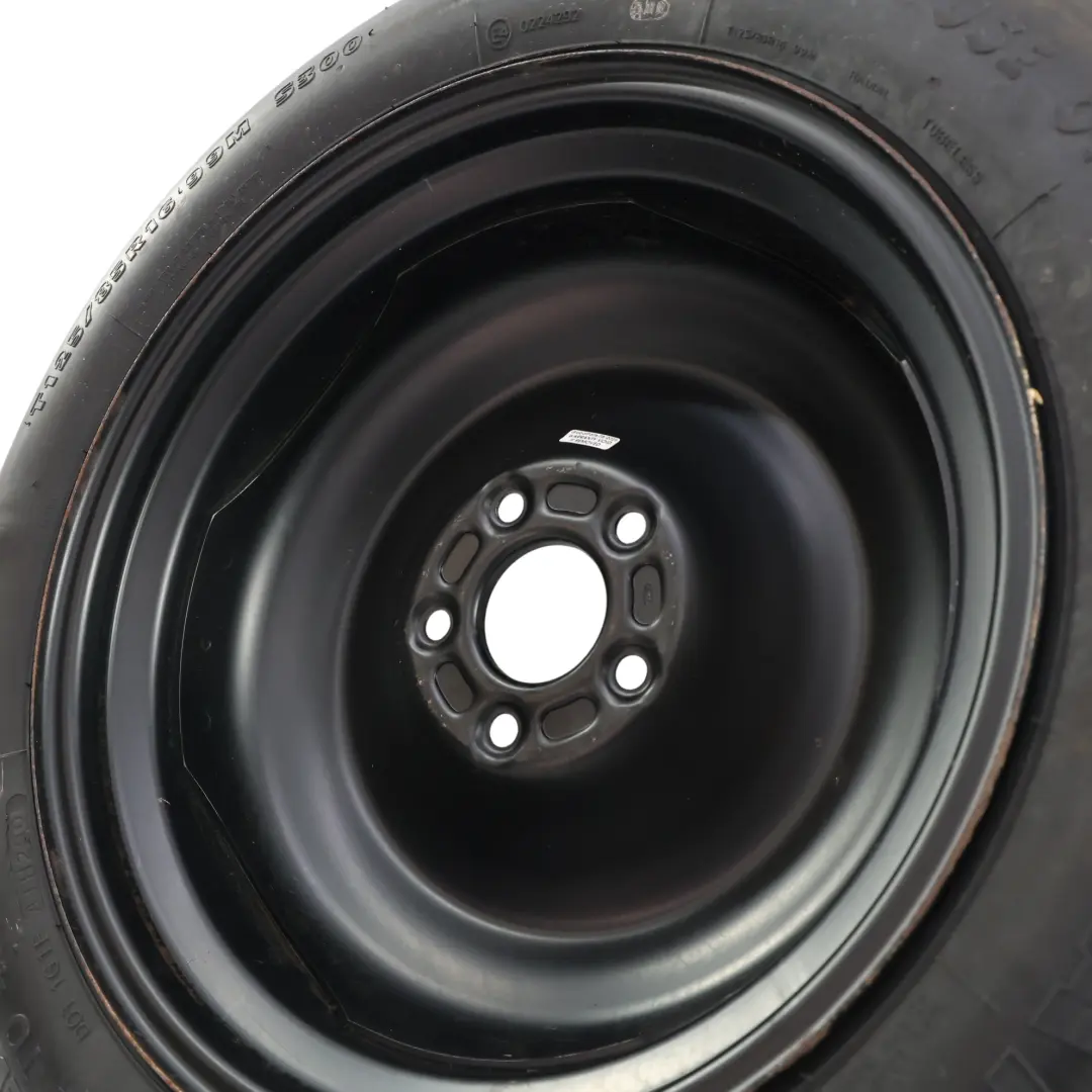 MK3 Cerchio Scorta Acciaio R16 Hankook 125/85 per Ford Mondeo con numero di parte 1S71MH05255 Ford Mondeo MK3 Cerchio Scorta Acciaio R16 Hankook 125/85 - SKU 1S71MH05255 - Numero di parte 1S71MH05255