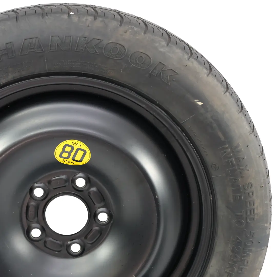 MK3 Cerchio Scorta Acciaio R16 Hankook 125/85 per Ford Mondeo con numero di parte 1S71MH05255 Ford Mondeo MK3 Cerchio Scorta Acciaio R16 Hankook 125/85 - SKU 1S71MH05255 - Numero di parte 1S71MH05255