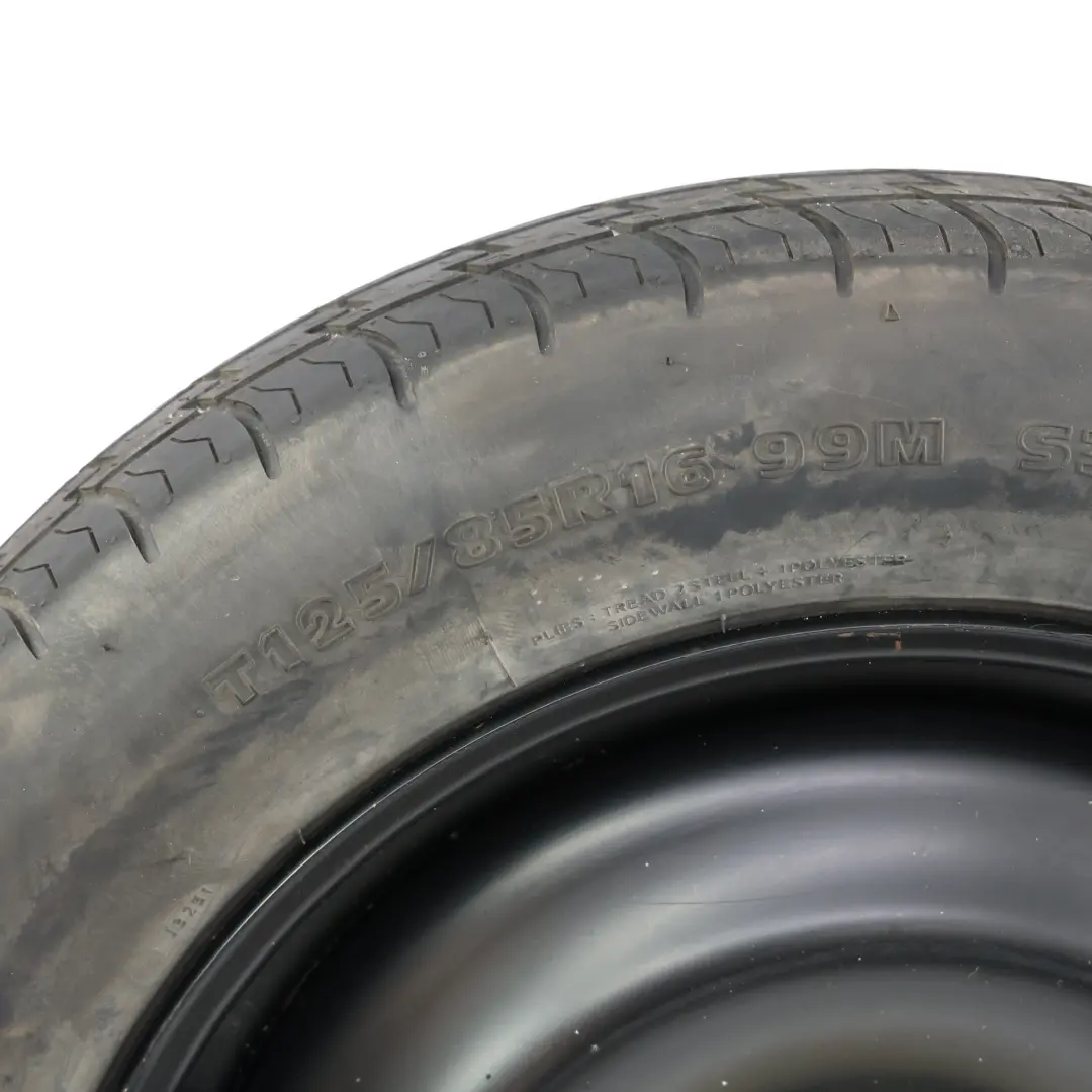 Ford Mondeo MK3 Reserverad Stahlfelge R16 Hankook Reifen 125/85 - SKU 1S71MH05255 - Teilenummer 1S71MH05255