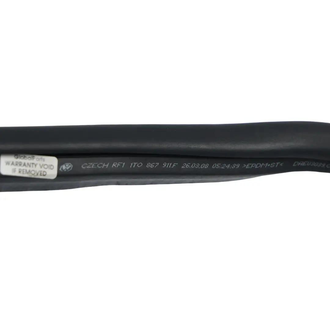 Volkswagen Touran 1T Front Door Seal Gasket Rubber Left N/S - SKU 1T0837701C - Part number 1T0837701C