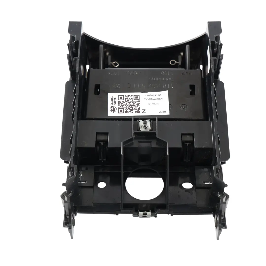 Copertura Portabicchieri Console Posteriore per Volkswagen Touran 1T con numero di parte 1T0862533C Volkswagen Touran 1T Copertura Portabicchieri Console Posteriore - SKU 1T0862533C - Numero di parte 1T0862533C
