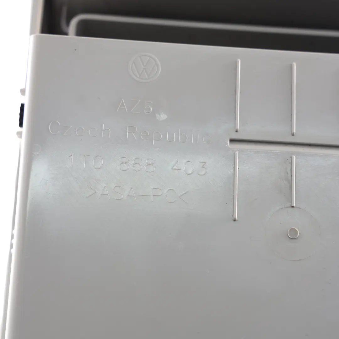  Roof Storage VW Touran 1T Sharan 7N Instrument Panel Top Tray Grey - SKU 1T0868403G - Part number 1T0868403G