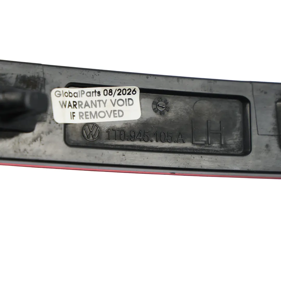 Audi VW Touran 1T Reflector Trasero Izquierdo Parachoques - SKU 1T0945105A - Número de pieza 1T0945105A
